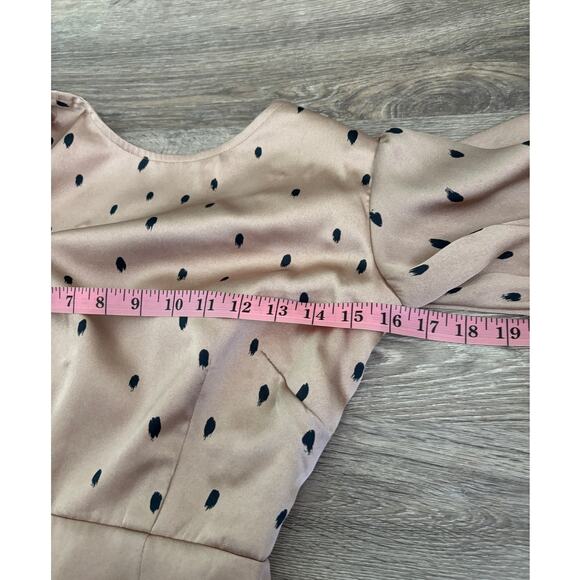 Here Comes The Sun Indiana Puff Sleeve Lace Up Back Dress - Picture 10 of 10